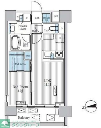 Terra蚕糸の森の物件間取画像